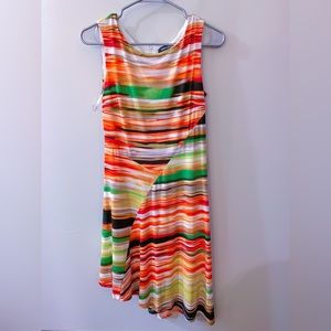 Ellen Tracy Summer Sleeveless Dress Sz 2P